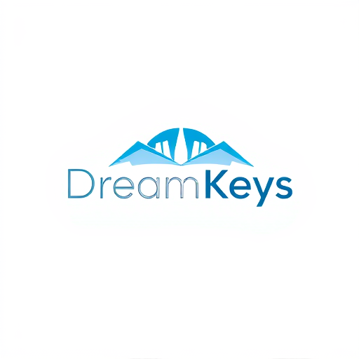 Professional logo design. Dream + keys= Dreamkeys logo Dreamkeys