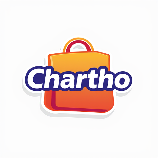 Professional logo design. create logo e-commerce chardho dynamic up bag proffesinal 3d
