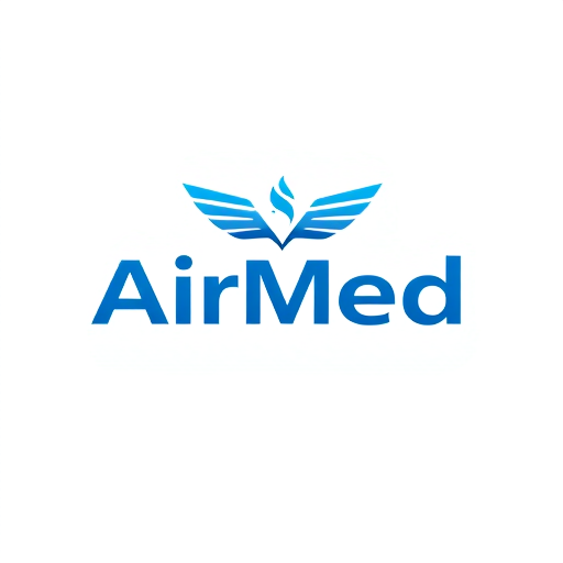 Professional logo design. AirMed
