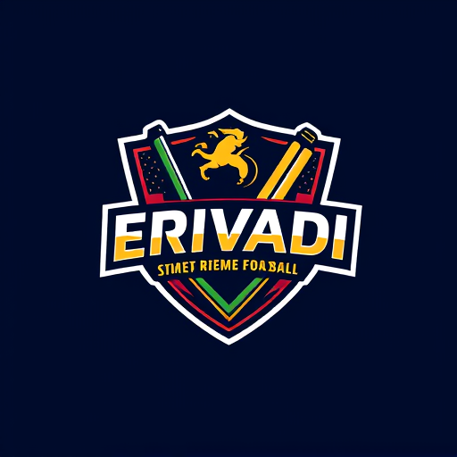 Professional logo design. CRICKET LOGO WITH ERUVADI PREMIER LEAGUE 