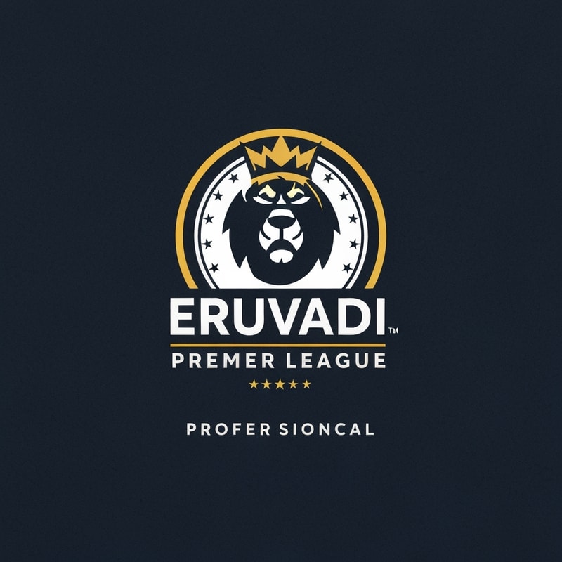 Professional logo design. ERUVADI PREMIER LEAGUE