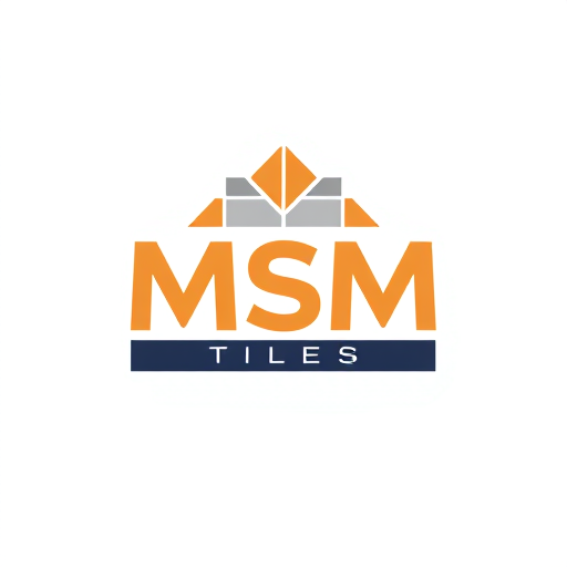 Professional logo design. MSM tiles company