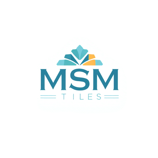 Professional logo design. MSM tiles company