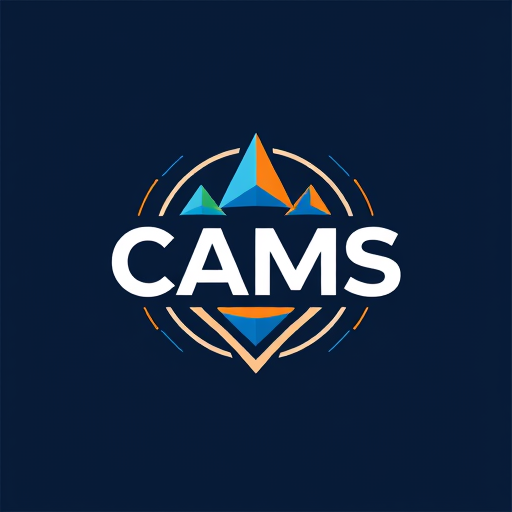 Professional logo design. CAMS