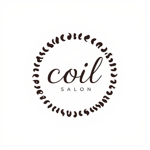 Professional logo design. design a logo on coil . Coil Salon is a modern beauty space dedicated to celebrating natural hair textures, specializing in wavy, curly, and coily styles. We offer expert cuts, treatments, and styling tailored to enhance and protect curls. Our target audience is women who embrace their natural texture and seek professional care, confidence, and a fresh, stylish look in a welcoming environment .modern, elegant, and clean typography to keep it fresh and stylish