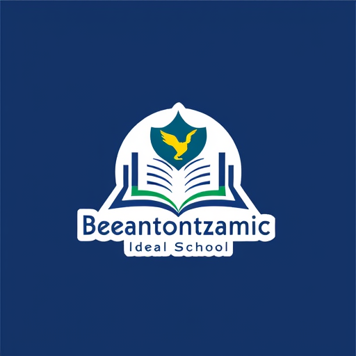 Professional logo design. Bornomala Ideal School 