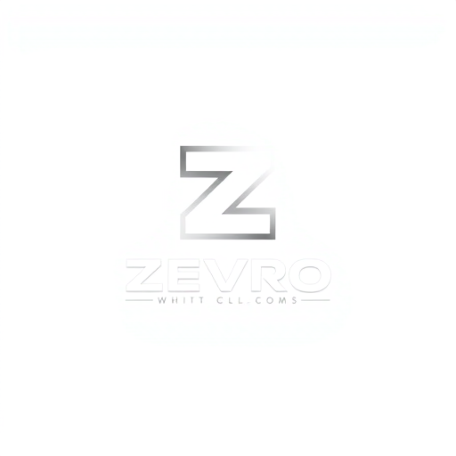 Professional logo design. zevro white bg with logo