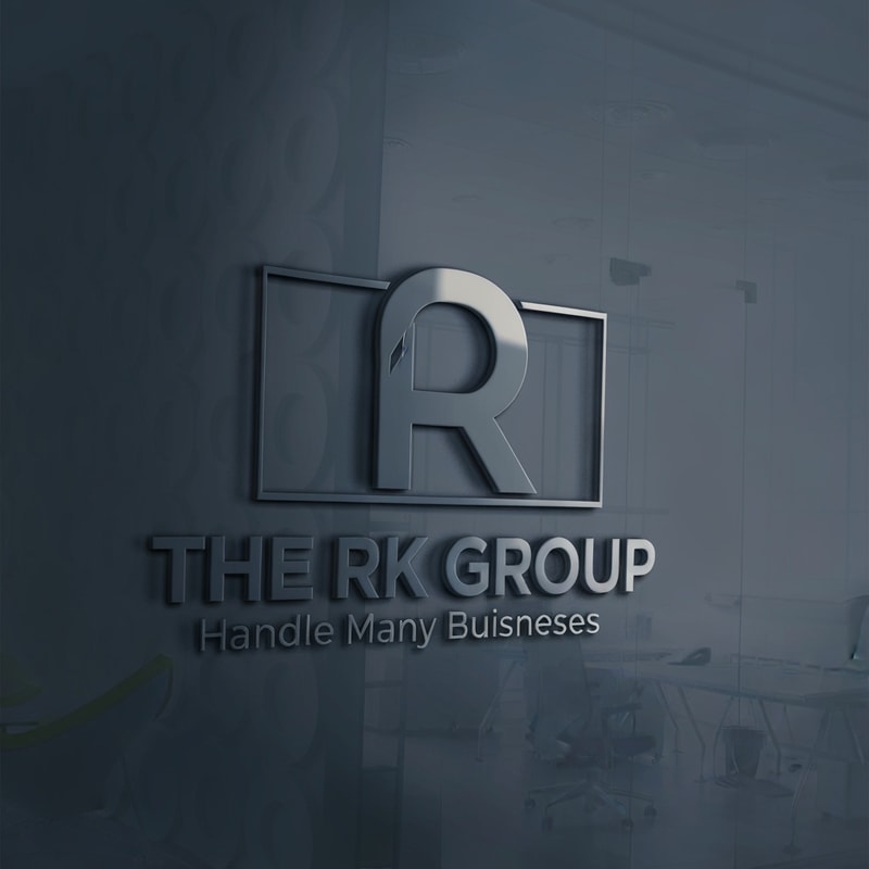 Professional logo design. Create A 3D Logo For Group Of Compnies "THE RK GROUP" Handle Many Buisnesses 
