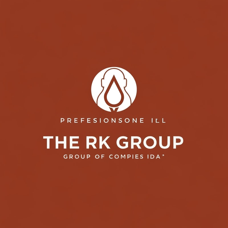 Professional logo design. Create A Logo Name "THE RK GROUP" Group Of Compnies Buisness Idea