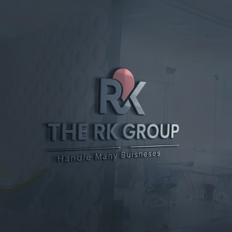 Professional logo design. Create A 3D Logo For Group Of Compnies "THE RK GROUP" Handle Many Buisnesses 