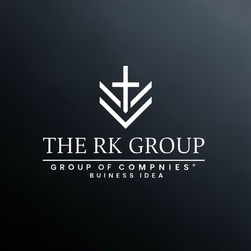 Professional logo design. Create A Logo Name "THE RK GROUP" Group Of Compnies Buisness Idea