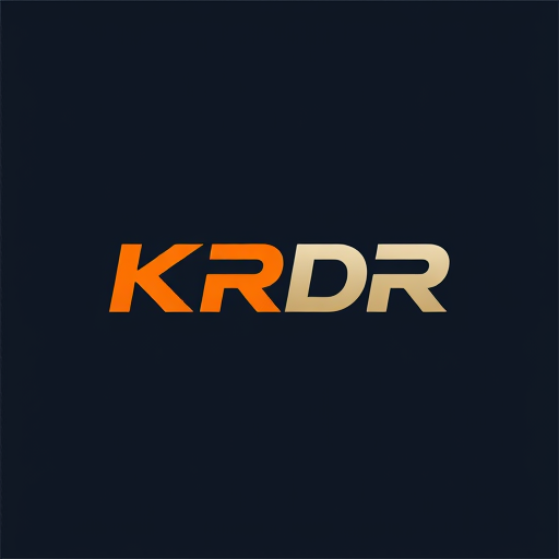 Professional logo design. KRDR