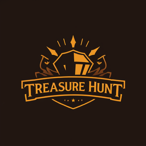 Professional logo design. treasure hunt icon png
