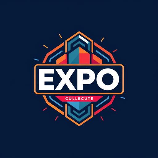 Professional logo design. project expo illustration png