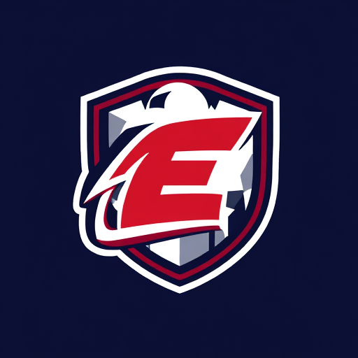 Professional logo design. e sports icon