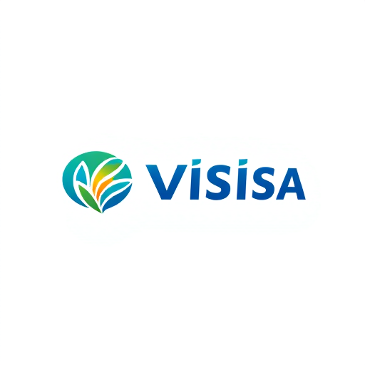 Professional logo design. Vista Visa Consultancy Logo generate 
