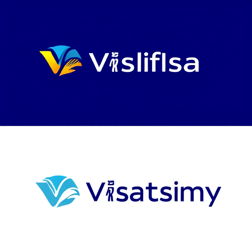 Professional logo design. Vista Visa Consultancy Logo generate 