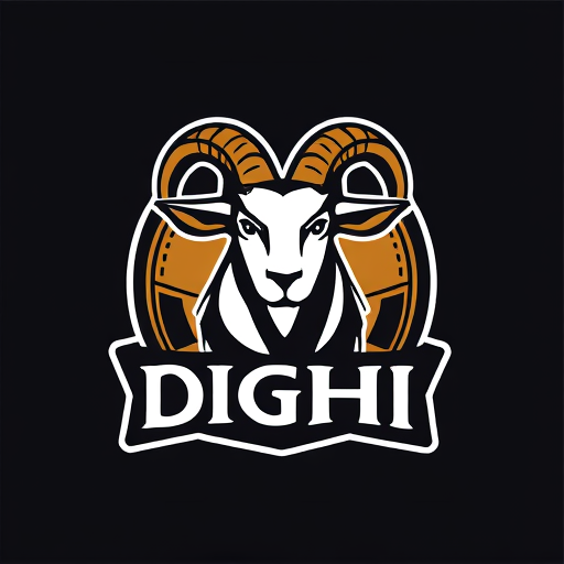 Professional logo design. Dighi Goat