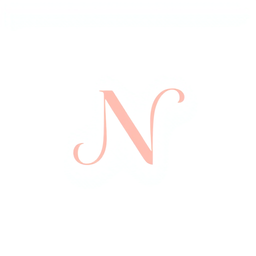 Professional logo design. "Design a modern and elegant logo for a ladies’ clothing brand using the letter 'N'. The 'N' should be creatively transformed into a stylish feminine icon, incorporating subtle curves and soft details that represent fashion and sophistication. Use a color palette of blush pink, white, and soft grey. The logo should feel chic, minimalist, and luxurious, suitable for apparel branding. Include a version with the letter 'N' as the main focus, possibly integrating abstract shapes or fashion-related motifs like fabric folds, hangers, or dress outlines. Ensure the design is clean, versatile, and easily recognizable for both digital and print use. Look like attaced ladies icon. i want to add ladies icon with word of N