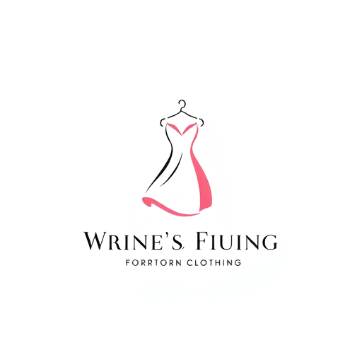 Professional logo design. "Design a modern and minimalist logo icon for a women's clothing brand. The icon should be elegant, stylish, and easily recognizable, representing femininity and contemporary fashion. Include subtle elements like a dress silhouette, flowing fabric, hanger, or abstract patterns inspired by women’s fashion. Use a chic and sophisticated color palette suitable for both digital and print media. The design should feel trendy, versatile, and luxurious.