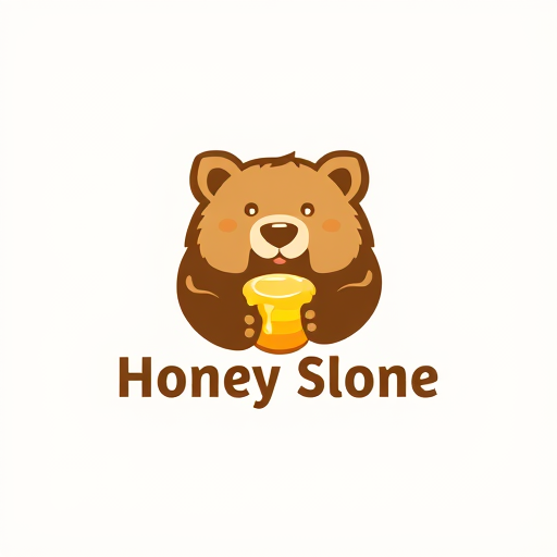 Professional logo design. make a simple and unique honey store bear logo