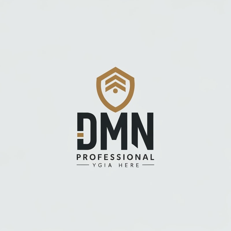 Professional logo design. DMN