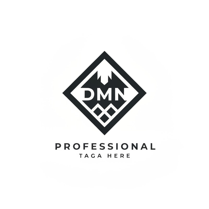 Professional logo design. DMN