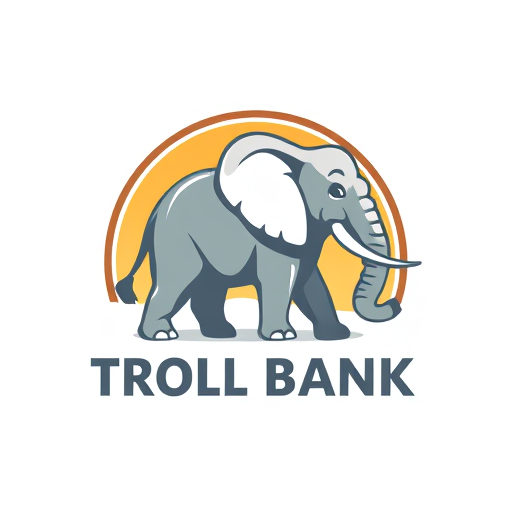 Professional logo design. TODAY TROLL BANK with elephant