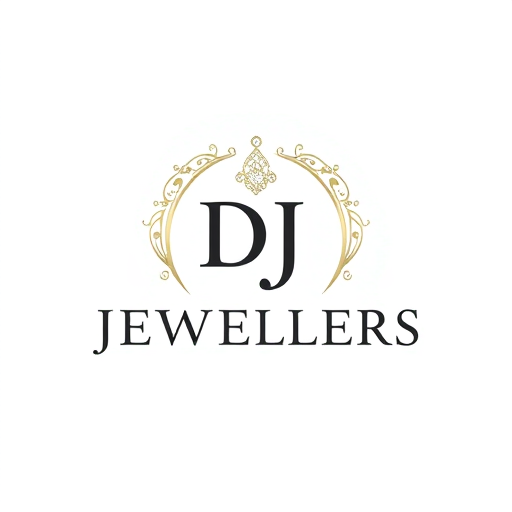 Professional logo design. Make DJ Jewellers logo design. simple, premium for a silver jewellery brand