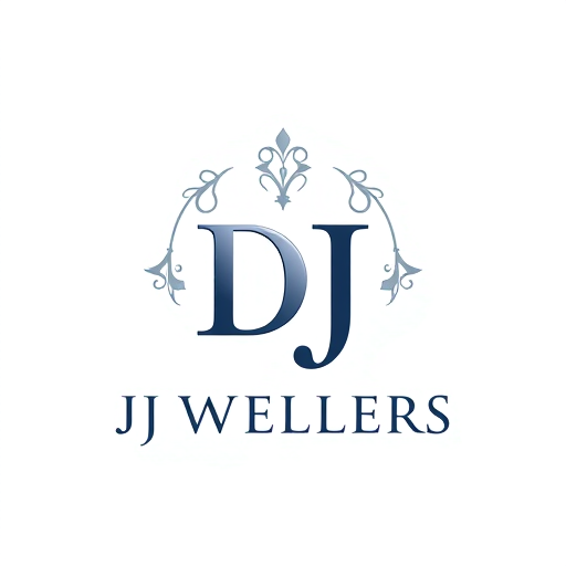 Professional logo design. Make DJ Jewellers logo design. simple, premium for a silver jewellery brand