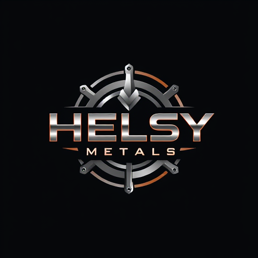 Professional logo design. helsy metals privet limited logo