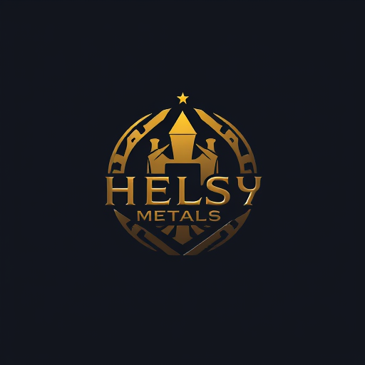 Professional logo design. helsy metals private limited