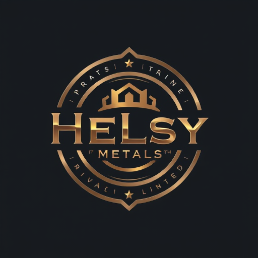 Professional logo design. helsy metals private limited