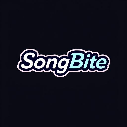 Professional logo design. SongBite (music logo and color was drak)