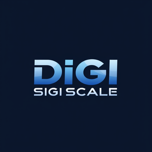 Professional logo design. DIGI SCALE