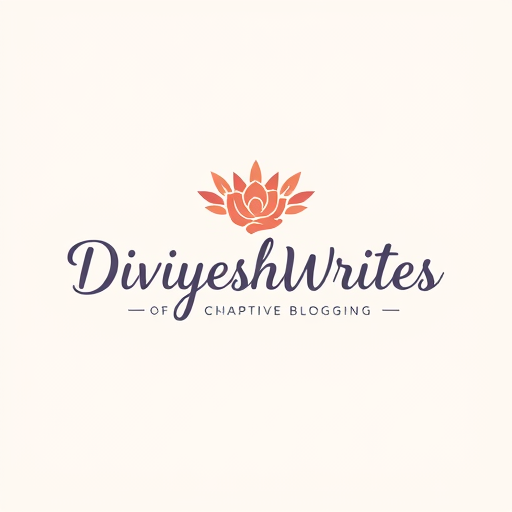 Professional logo design. Divyeshwrites logo for blogging profile and make professional