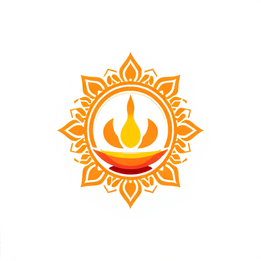 Professional logo design. indian pujan samagri brand 