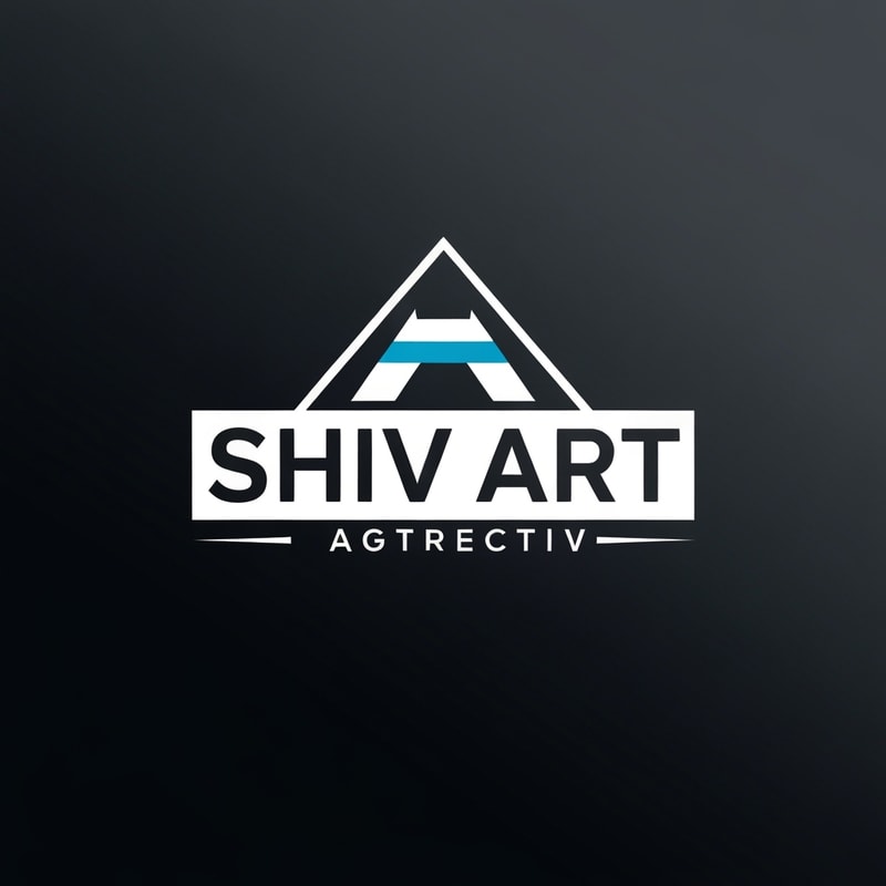 Professional logo design. SHIV ART attrectiv 