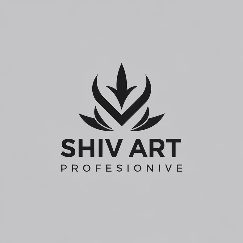 Professional logo design. SHIV ART attrectiv