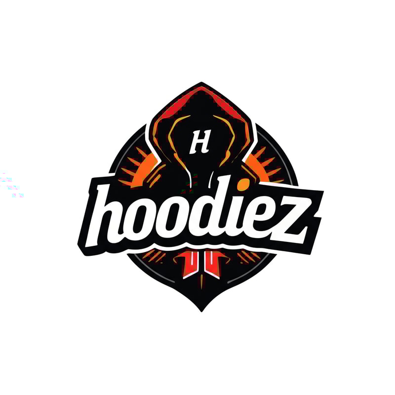 The letter H should be capital. The background should look more like hoodie