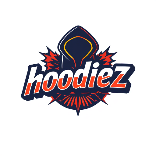 Professional logo design. Create a logo for my Hoodie brand named 'hoodiez' , it should have a funky and retro type design, also it should show confidence and boldness.