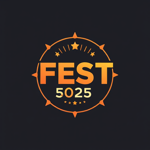 Professional logo design. ع fest 2025