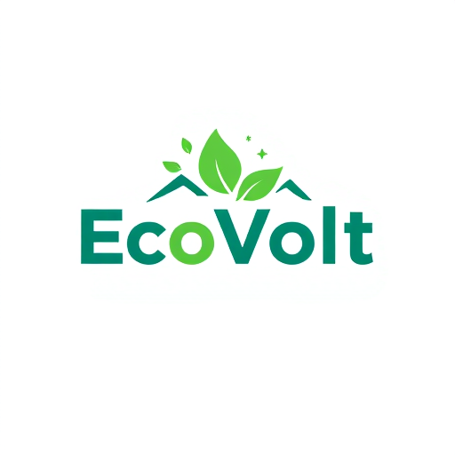 Professional logo design. Eco-volt 