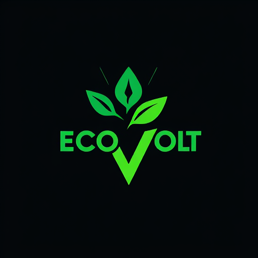 Professional logo design. Eco-volt 