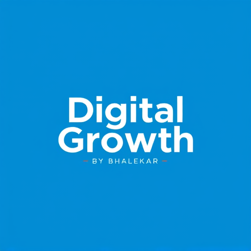 Professional logo design. design a logo for a digital marketing services company named " Digital Growth by Bhalekar".