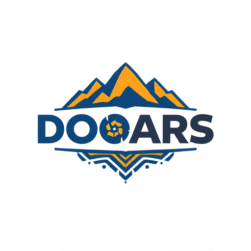 Professional logo design. DOOARS Text Logo attached with Chowmeain Clip Art