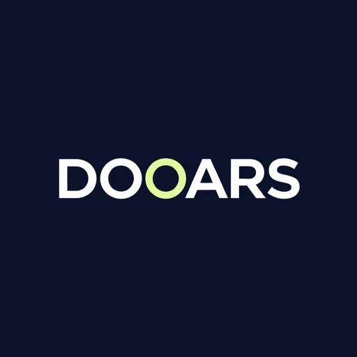 Professional logo design. DOOARS Text Logo Uniq Style with Chowmeain logo