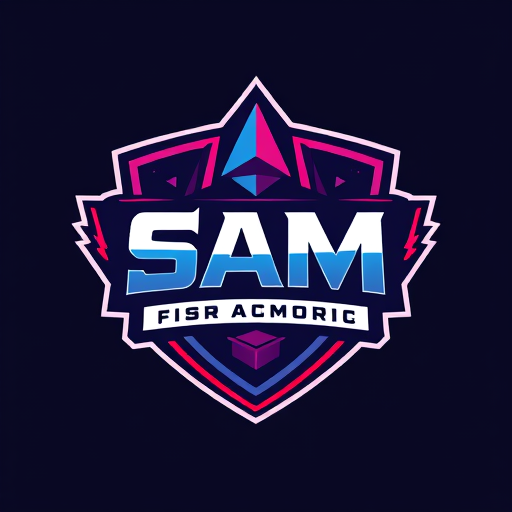 Professional logo design. SAM IS LIVE THEMED A GAMING CHANNEL