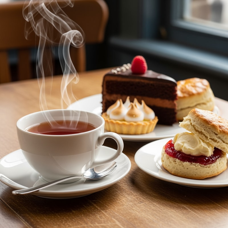 add tea and cakes remove others