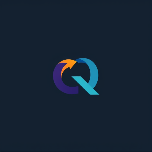 Professional logo design. Q flow